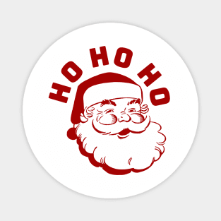 SANTA - HO HO HO - red version Magnet